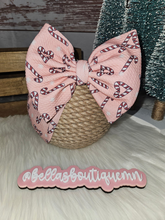 Candy Cane Heart Headwrap