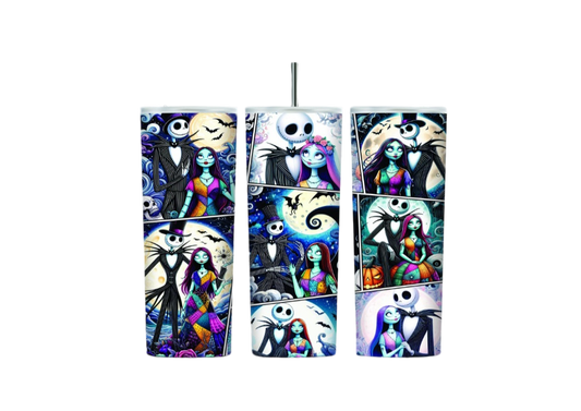 The Nightmare Before Christmas 20oz Skinny Tumbler