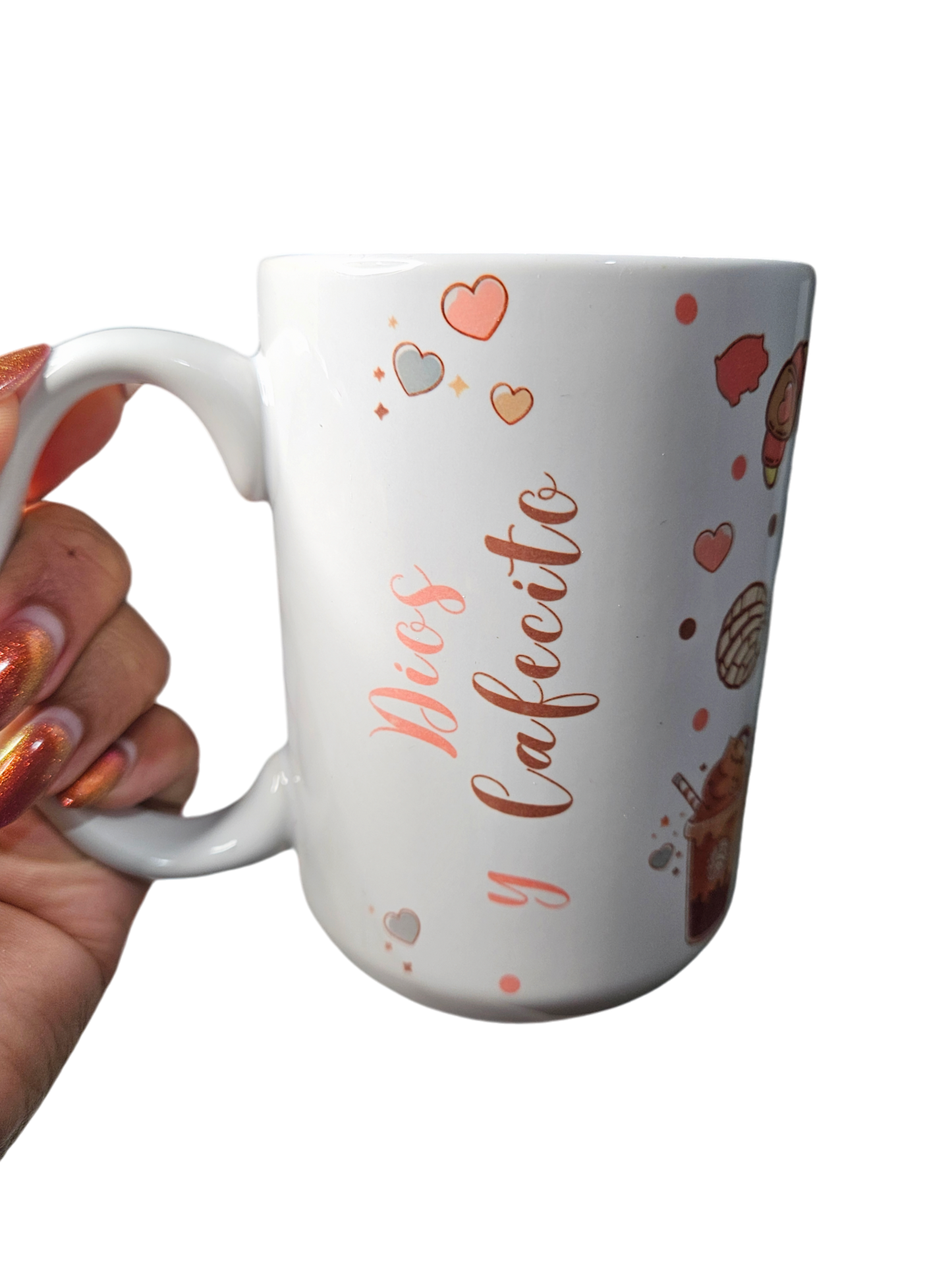 Dios y Cafecito 15oz Mug