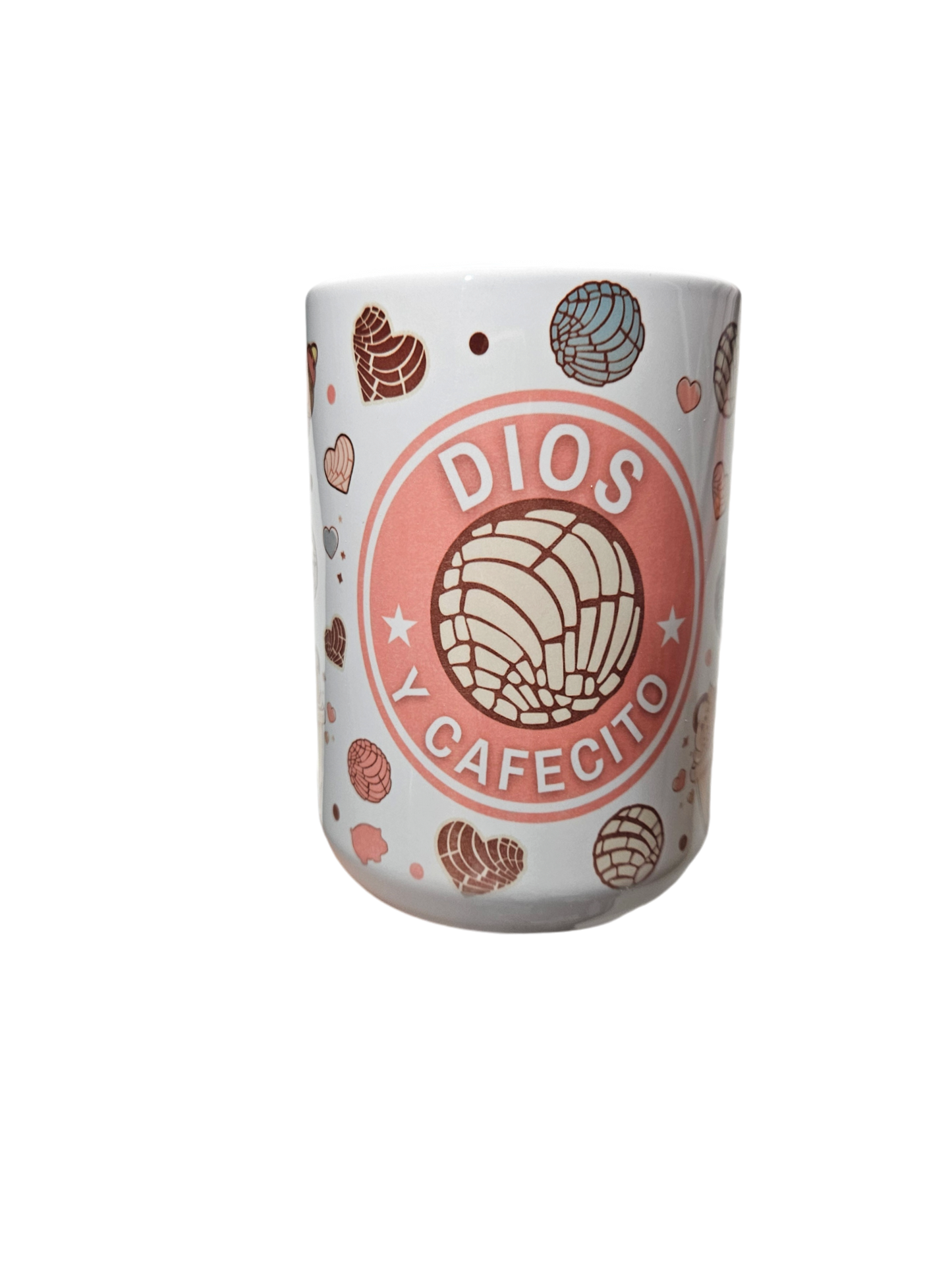 Dios y Cafecito 15oz Mug