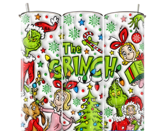 The Grinch 20oz Skinny Tumbler