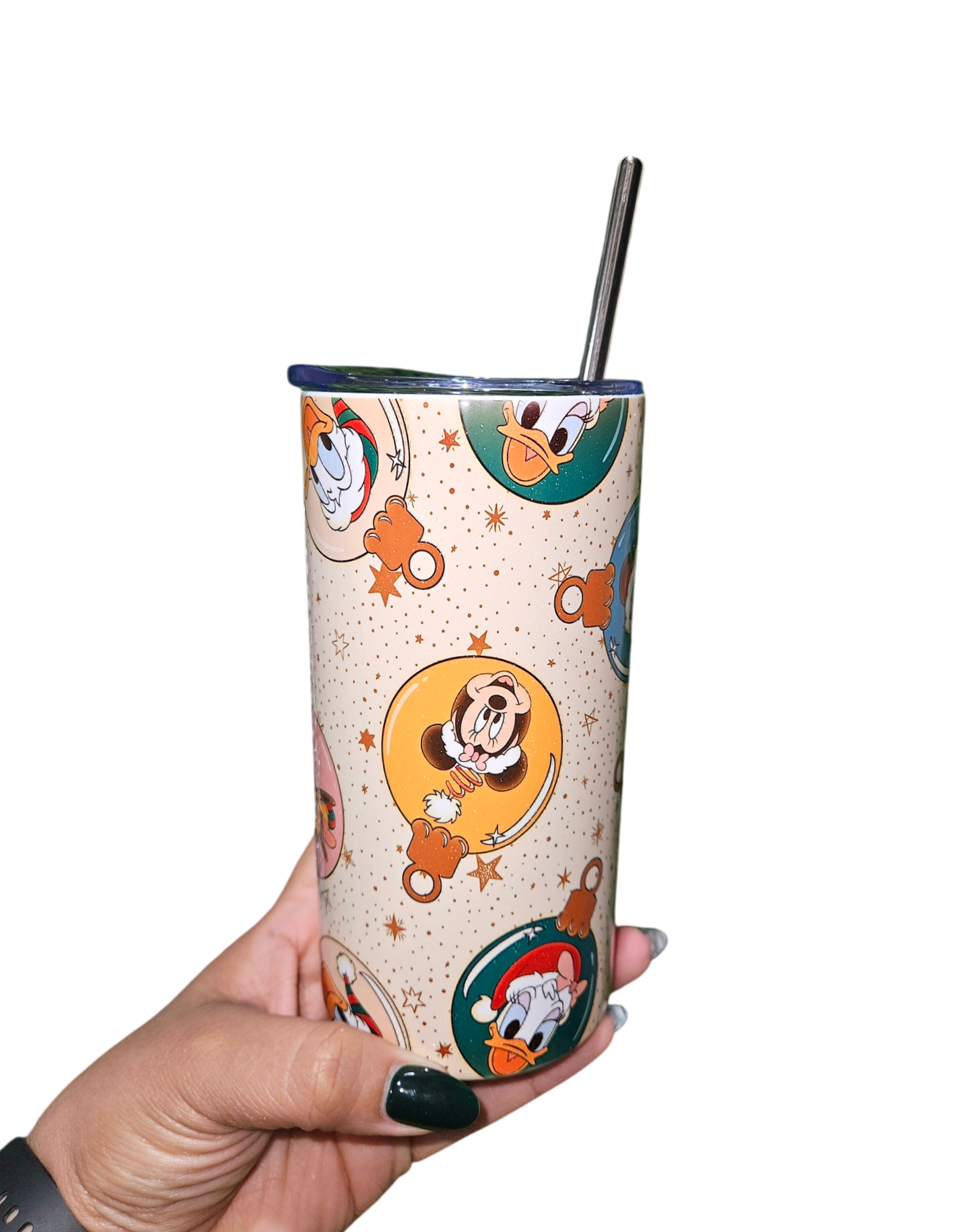 Mickey & Friends Ornaments 12oz Tumbler